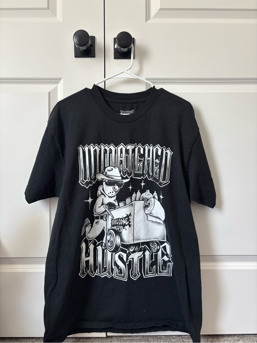 Unmatched Hustle Graphic Tee - Black